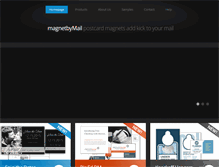 Tablet Screenshot of magnetbymail.com